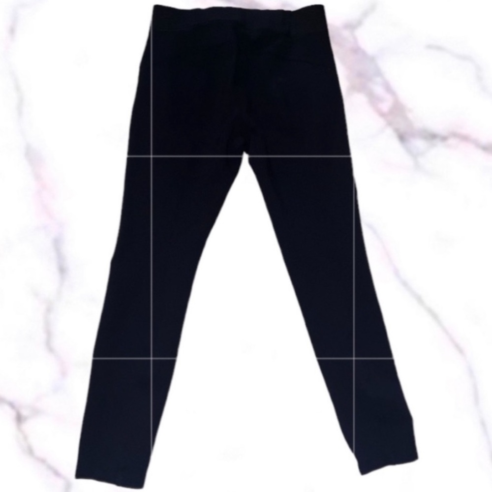 Simply Vera Vera Wang Black High Waisted Ponte Pull-on Skinny Pants M EUC Preppy - Picture 9 of 17
